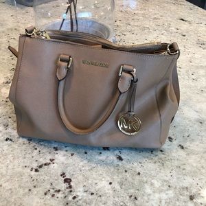 Michael Kors double zipper purse